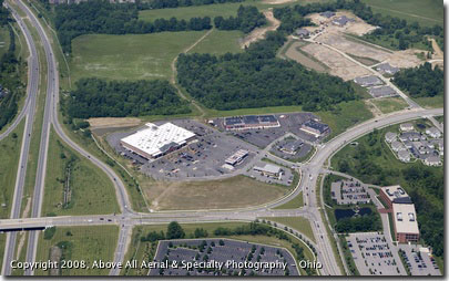 example of a standard oblique aerial photo